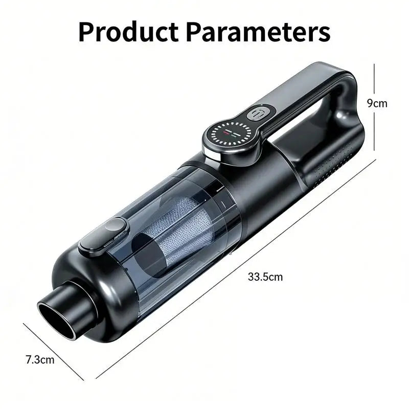 17000Pa High-Power Cordless Handheld Vacuum Cleaner