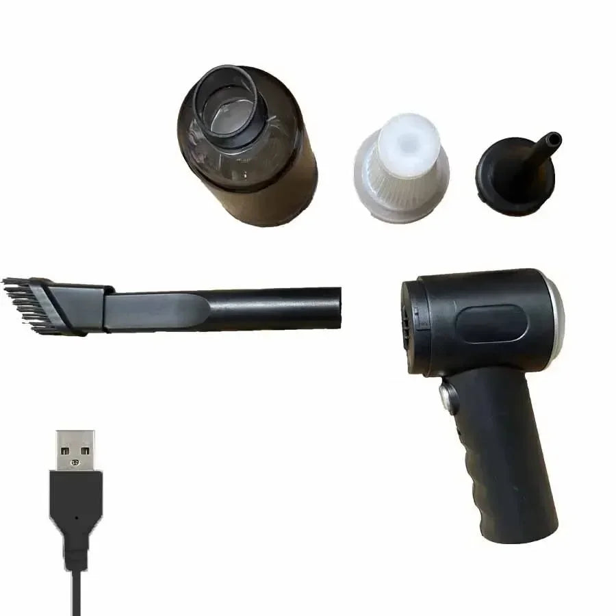 9000Pa Cordless Car Vacuum Cleaner | Mini Wet & Dry Handheld Vacuum