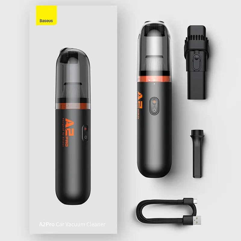 6000Pa 2-in-1 Mini Car Vacuum Cleaner | Cordless Vacuum & Blower